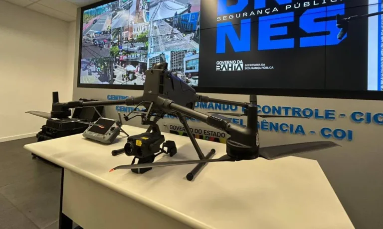 Secretaria da Segurança anuncia entrega de cinco ‘super-drones’ para Bahia por R$ 700 mil