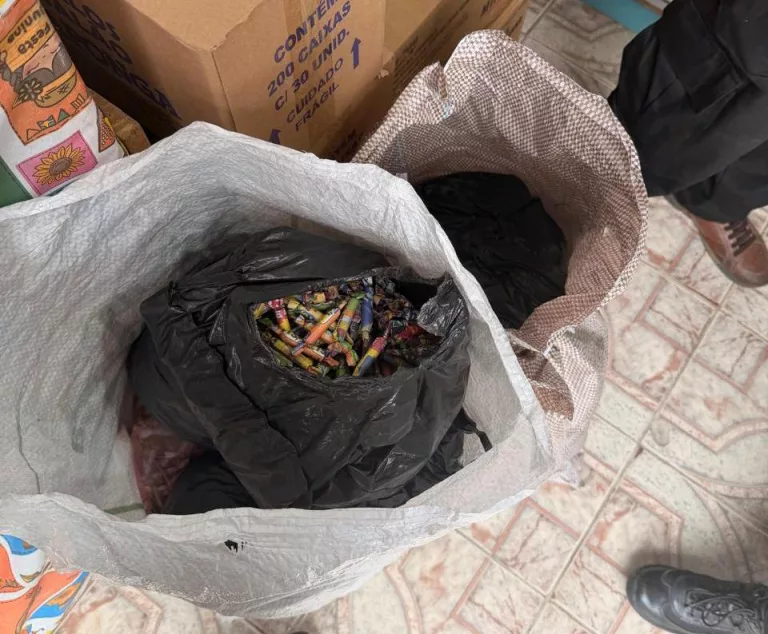 Durante operação em Alagoinhas são apreendidos 72 mil fogos de artifício