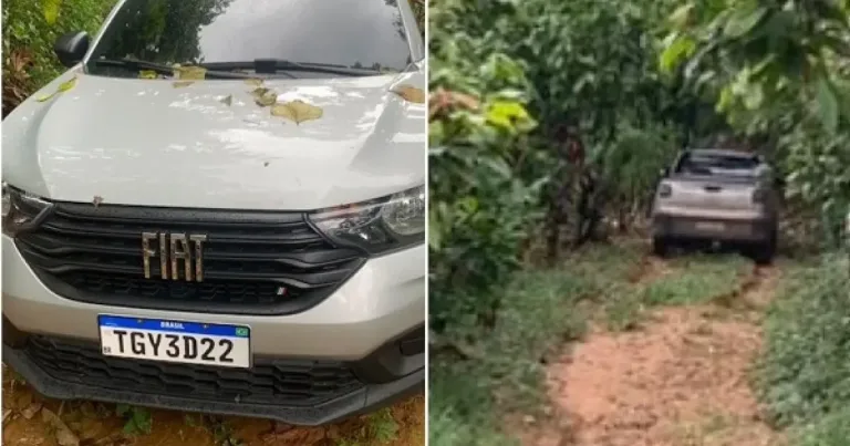 Homem é encontrado morto dentro de carro abandonado em estrada de terra na Bahia
