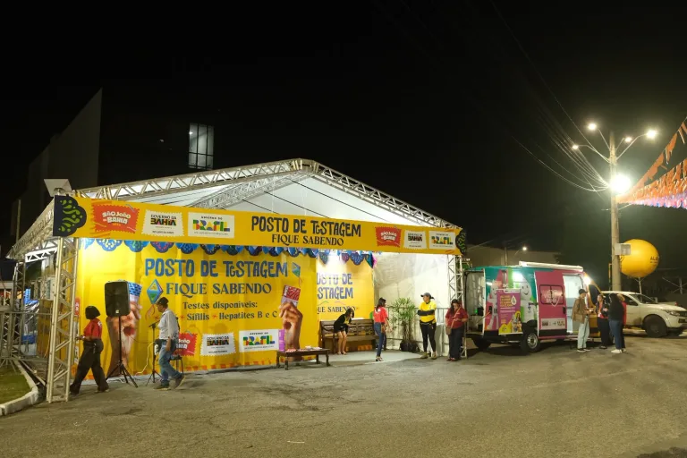 Estrutura de saúde é ampliada para atender ao público do São João de Alagoinhas 2026