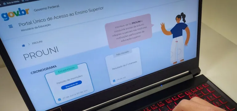 MEC divulga resultado da 1ª chamada do Prouni para o 2º semestre
