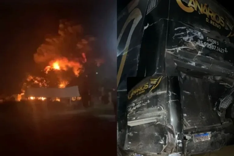 Famosa banda de forró se envolve em acidente após shows no interior da Bahia