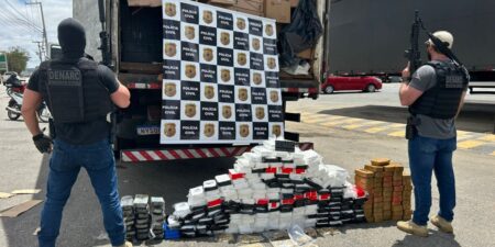 Polícia apreende R$ 10 milhões em drogas durante operação na Bahia
