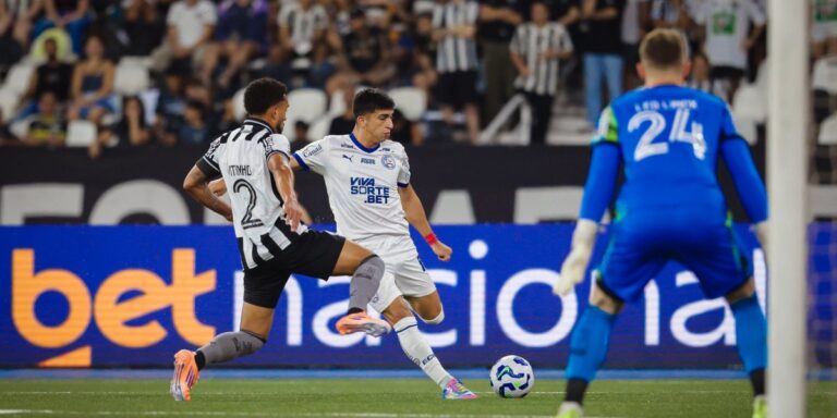 Bahia perde para o Botafogo fora de casa e vê o G4 se afastando