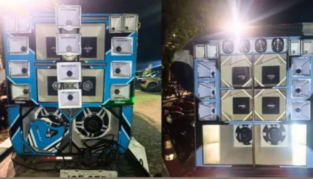 Polícia Militar apreende equipamentos de som tipo “paredão” em Alagoinhas