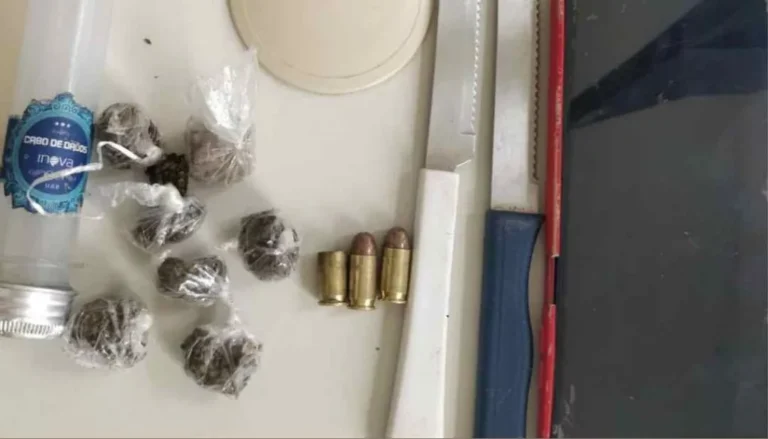 Polícia Militar apreende drogas e munições em Pedrão
